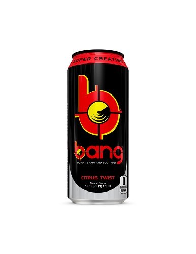 Bang Energy Bangster Berry, Sugar-Free Energy Drink, 16-Ounce (Pack of 12)