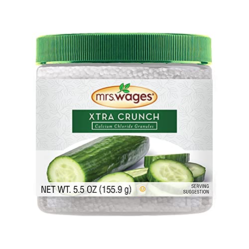 Mrs. Wages Pickle Mix, Xtra Crunch Easy-To-Use Fast Results Great Taste & Crispness Ensures Crunchiness 5.5 oz Packet (Pack of 1)