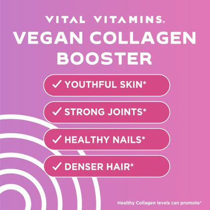 Vital Vitamins Collagen for Women & Men - Type I, II, III, V, X Multi Collagen Pills - Grass Fed, Non-GMO - 150 Capsules