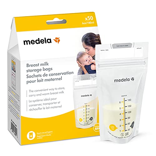 Medela Breast Milk Storage Bags, 100 Count