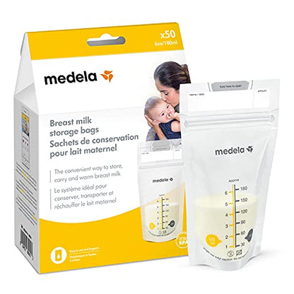 Medela Breast Milk Storage Bags, 100 Count