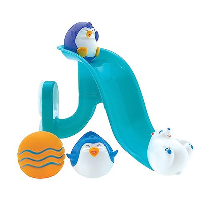 Nuby Wacky Waterworks Pipes Bath Toy with Interactive Features for Cognitive Development