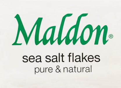 Maldon Salt, Sea Salt Flakes, 20.12 oz (570 g), 6 Count, Resealable Tub, Kosher, Natural, Handcrafted, Gourmet, Pyramid Crystals