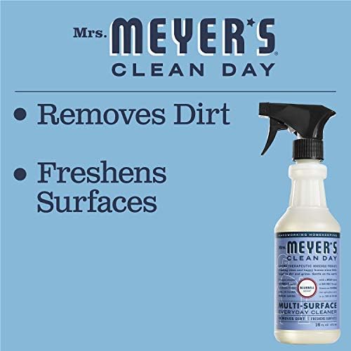 MRS. MEYER'S CLEAN DAY Multi-Surface Cleaner Concentrate, Use to Clean Floors, Tile, Counters, Lemon Verbena, 32 fl. oz