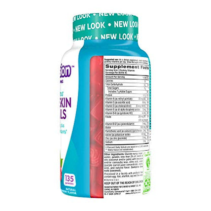 Vitafusion Gorgeous Hair, Skin Nails Multivitamin Gummy Vitamins, plus Biotin and Antioxidant vitamins CE, Raspberry Flavor, 100ct (33 day supply), from America’s Number One Gummy Vitamin Brand