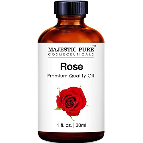 MAJESTIC PURE Basil Essential Oil, Premium Grade, Pure and Natural Premium Quality Oil, 4 Fl Oz