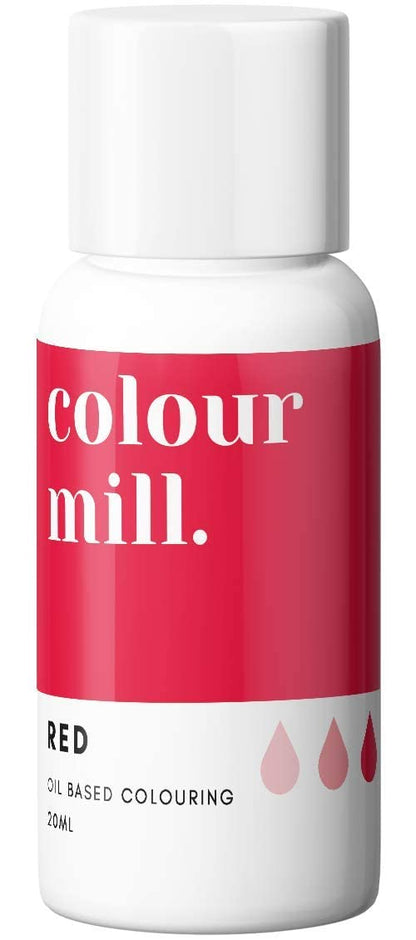 Colour Mill Oil-Based Food Coloring, 20 Milliliters Each of 6 Colors: Baby Blue, Navy, Royal, Sky Blue, Teal and Tiffany