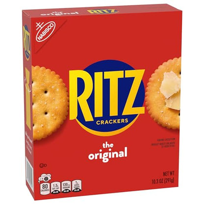 RITZ Original Crackers, 20 Snack Packs (6 Crackers Per Pack)