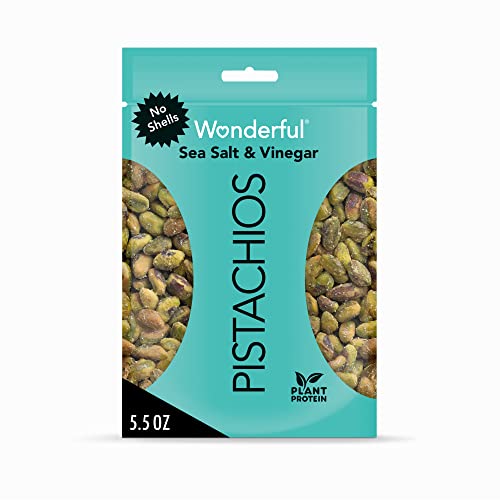 Wonderful Pistachios No Shells, Chili Roasted, 11 Ounce Bag, Protein Snack, Gluten Free, On-the-Go Snack