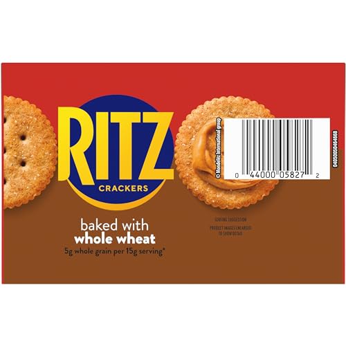 RITZ Original Crackers, 20 Snack Packs (6 Crackers Per Pack)