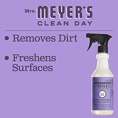 MRS. MEYER'S CLEAN DAY Multi-Surface Cleaner Concentrate, Use to Clean Floors, Tile, Counters, Lemon Verbena, 32 fl. oz