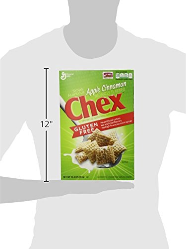 Chex AppleCinnamonBreakfast Cereal, Gluten Free, 12 oz