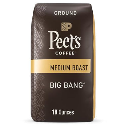 Peet's Coffee Major Dickason's Blend, Dark Roast Ground Coffee, 20 oz