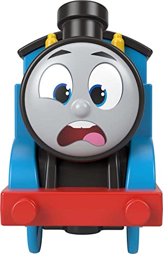 Thomas & Friends Motorized Toy Train Graffiti James Battery-Powered Engine with Tender & Cargo Car for Pretend Play Preschool Kids Ages 3+ Years