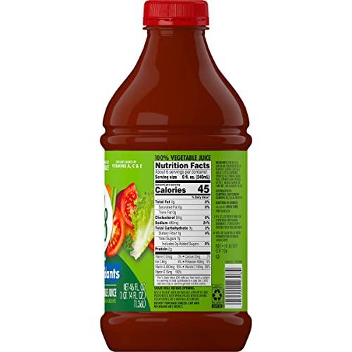 V8 Splash Tropical Blend Flavored Juice Beverage, 64 fl oz Bottle