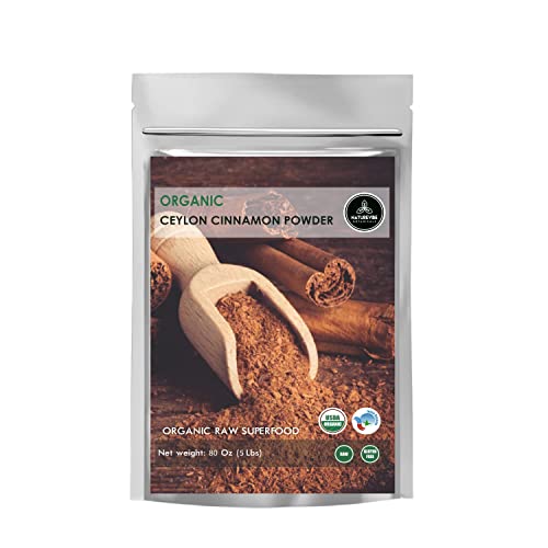 Ceylon Cinnamon Powder (1lb), Ground Premium Quality by Naturevibe Botanicals | Gluten-Free, Keto Friendly & Non-GMO (16 ounces)