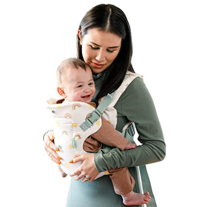 Infantino Flip Advanced 4-in-1 Carrier - Ergonomic, convertible, face-in and face-out front and back carry for newborns and older babies 8-32 lbs