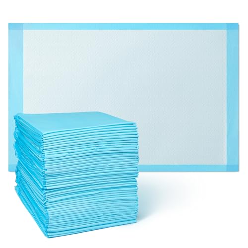 Medline Disposable Chucks Pads, 23 x 36 inches (Pack of 150), Ultra-Light Absorbency Pee Pads for Surface Protection, Disposable Diaper Changing Pads for Baby, Puppy Pads for Dog Potty Training