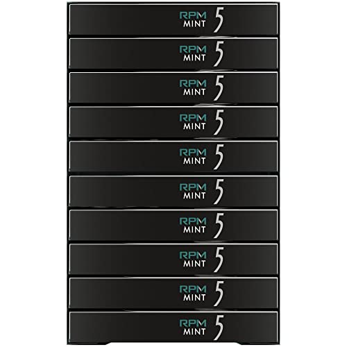 5 GUM Peppermint Cobalt Sugar Free Chewing Gum Bulk, 15 Sticks (Pack of 10)