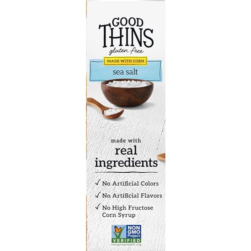 Good Thins Simply Salt Rice Snacks Gluten Free Crackers, 3.5 oz