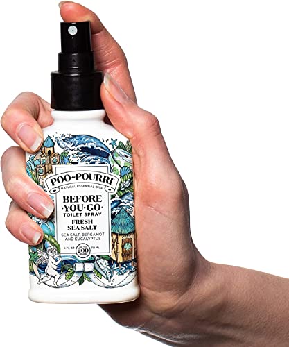 Poo-Pourri Before-You-Go Toilet Spray, Beach Bum, 1 Fl Oz Pocket Travel Size - Coconut, Orchid and Toasted Praline