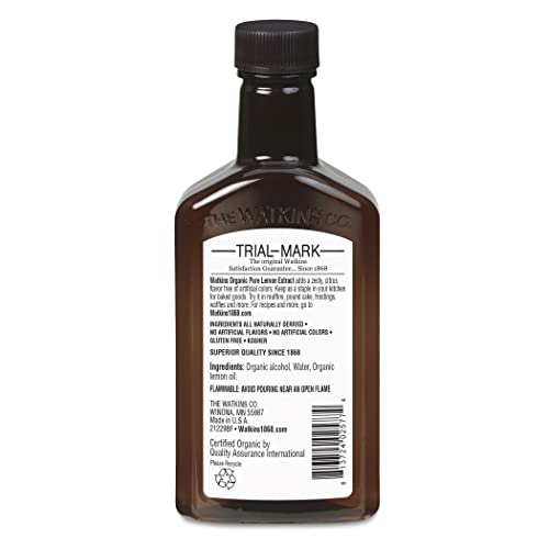 Watkins All Natural Original Gourmet Baking Vanilla, with Pure Vanilla Extract, 11 Fl Oz (Pack of 1) - Packaging May Vary