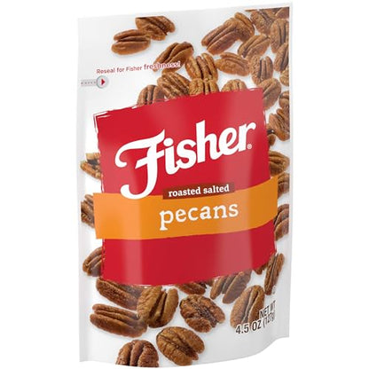 Fisher Snack Glazed Pecans, 24 Ounces, Made with Whole Mammoth Pecans, 100% Recyclable