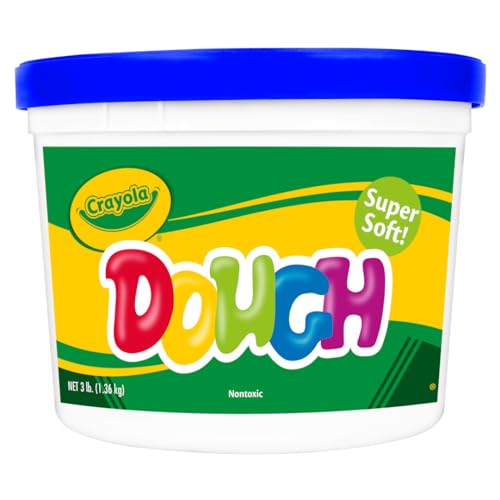 Crayola Dough - Yellow (3lb), Bulk Modeling Dough for Kids, Clay Alternative, Resealable Tub, Ages 3+, Great for Kids Arts & Crafts