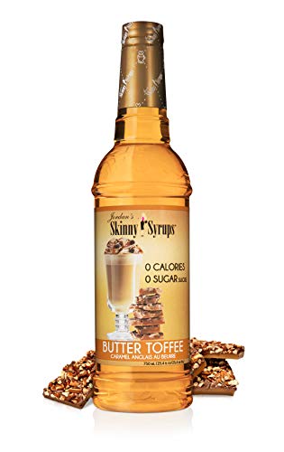 Jordan's Skinny Syrups Sugar Free Coffee Syrup, Vanilla Flavor Drink Mix, Zero Calorie Flavoring for Chai Latte, Protein Shake, Food and More, Gluten Free, Keto Friendly, 25.4 Fl Oz, 2 Pack