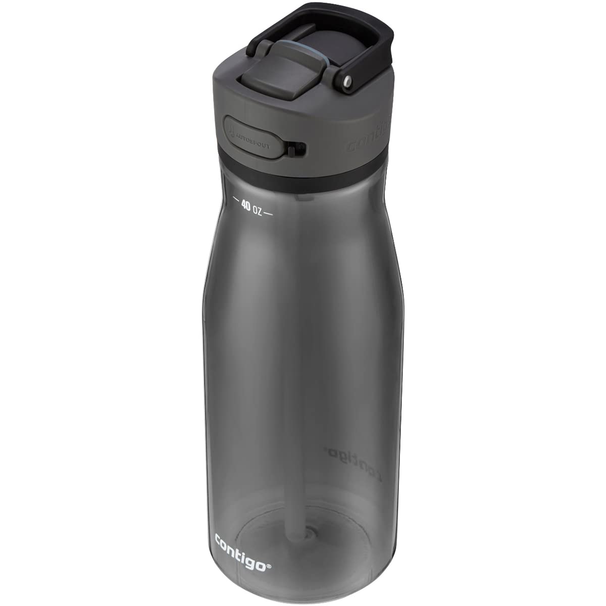 Contigo Ashland 2.0 Water Bottle with AUTOSPOUT Lid | Tritan Water Bottle, 24oz., 3 Pack, Juniper & Sake & Bubble Tea