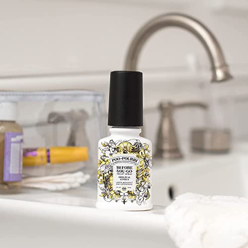 Poo-Pourri Before-You-Go Toilet Spray, Beach Bum, 1 Fl Oz Pocket Travel Size - Coconut, Orchid and Toasted Praline