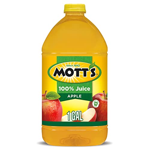 Mott's 100% Original Apple Juice, 8 Fl Oz Bottles, 24 Count (4 Packs Of 6), 2 Servings Of Fruit, 100% Fruit Juice, Gluten-free, Caffeine-free, Kosher, Contains No Artificial Colors Or Sweeteners