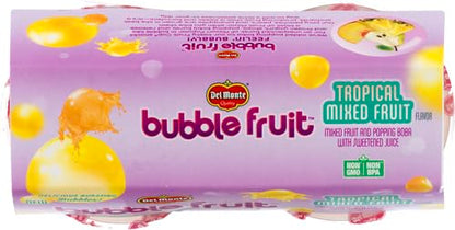 Del Monte Bubble Fruit Snacks, Variety Pack, 3.5 Oz