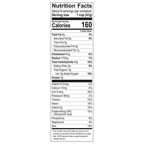 Honey Bunches of Oats with Strawberries Breakfast Cereal, Strawberry Cereal with Oats and Granola Clusters, 11 OZ Box