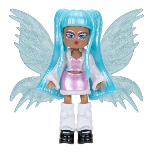 Royale High 3” Fire Fairy Fashion Doll - 1 Figure with 9 Fashion Accessories - Virtual Item Code Included - Series 1 - Ages 5+