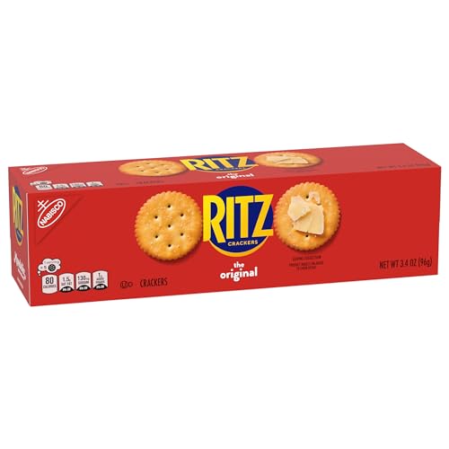 RITZ Original Crackers, 20 Snack Packs (6 Crackers Per Pack)