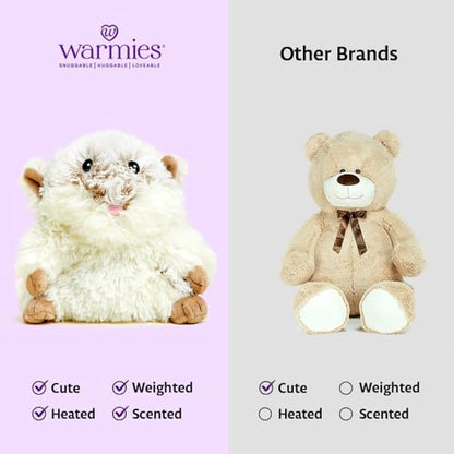 Warmies Sloth Heatable and Coolable Weighted Stuffed Animal Plush