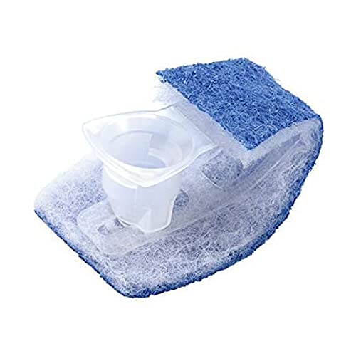 Scotch-Brite Disposable Toilet Scrubber Refills, Removes Rust & Hard Water Stains, 10 Disposable Refills Blue