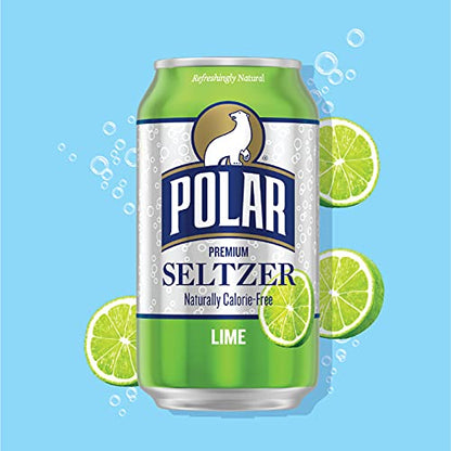 Polar Seltzer Water Original, 12 fl oz cans, 18 pack