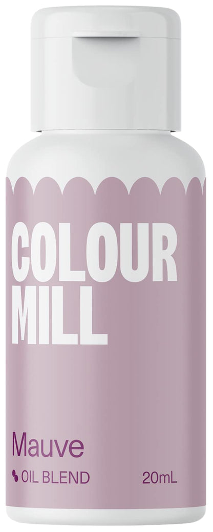 Colour Mill Oil-Based Food Coloring, 20 Milliliters Each of 6 Colors: Baby Blue, Navy, Royal, Sky Blue, Teal and Tiffany