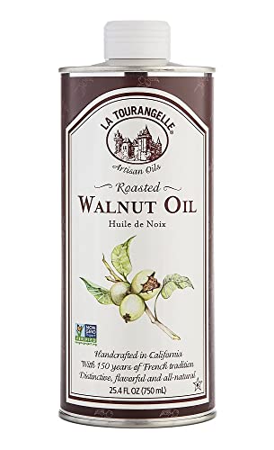 La Tourangelle, Toasted Sesame Oil, Great for Cooking, Add to Noodles, Stir-Fry, Vegetables, Vinaigrettes, and Marinades, 16.9 Fl Oz