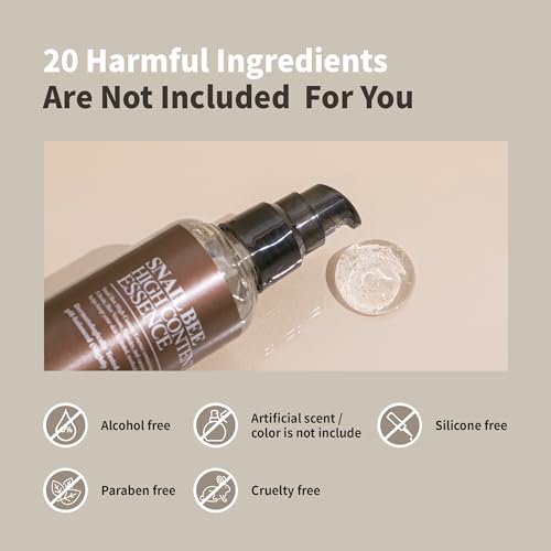 BENTON Snail Bee High Content Essence 100ml (3.38 fl oz.) - Snail Mucin Essence with Niacinamide & Bee Venom | Korean Skin Care Face Moisturizer For Women & Men with Combination, Oily Skin