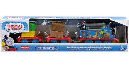 Thomas & Friends Motorized Toy Train Graffiti James Battery-Powered Engine with Tender & Cargo Car for Pretend Play Preschool Kids Ages 3+ Years