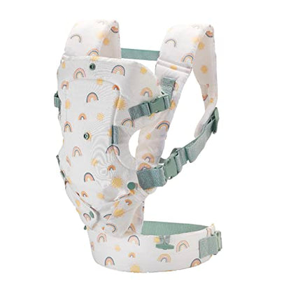 Infantino Flip Advanced 4-in-1 Carrier - Ergonomic, convertible, face-in and face-out front and back carry for newborns and older babies 8-32 lbs