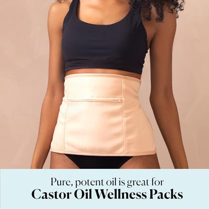 Sky Organics Castor Oil (2x16oz) USDA Organic Cold-Pressed Unrefined100% Pure Hexane-Free Castor Oil Conditioning & Healing For Dry Skin, Hair Growth for Eyelashes & Eyebrows with Exclusive Ebook