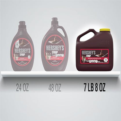 HERSHEY'S Chocolate Syrup Bottle, 24 oz