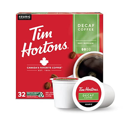 Tim Hortons Original Blend, Medium Roast Coffee, Single-Serve K-Cup Pods Compatible with Keurig Brewers, 24 Count(Pack of 1)(Packaging may vary)