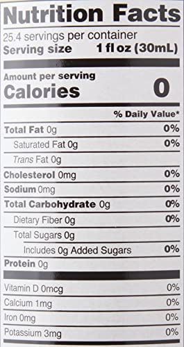 Jordan's Skinny Syrups Sugar Free Coffee Syrup, Vanilla Flavor Drink Mix, Zero Calorie Flavoring for Chai Latte, Protein Shake, Food and More, Gluten Free, Keto Friendly, 25.4 Fl Oz, 2 Pack