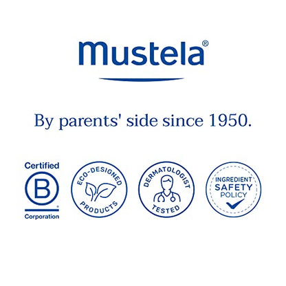 Mustela Baby Cleansing Water - No-Rinse Micellar Water - with Natural Avocado & Aloe Vera - for Baby's Face, Body & Diaper - 1 or 2-Pack - Various Sizes