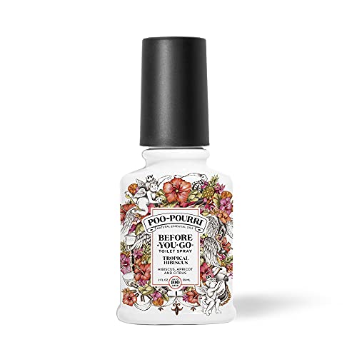 Poo-Pourri Before-You-Go Toilet Spray, Beach Bum, 1 Fl Oz Pocket Travel Size - Coconut, Orchid and Toasted Praline